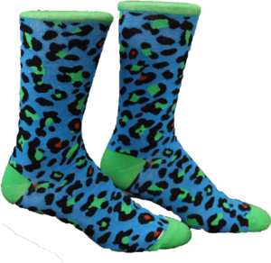Blue & Green Leopard